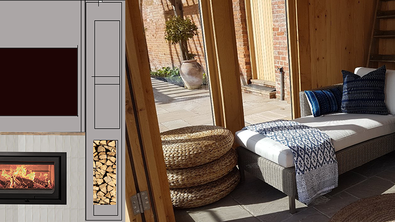 Deco Shop Machynlleth offers services such as interior design consultation and colour advice. Deco Shop Machynlleth is a Farrow & Ball, Sanderson, Morris & Co., and Zoffany paint and wallpaper stockist. Pictured: examples of projects