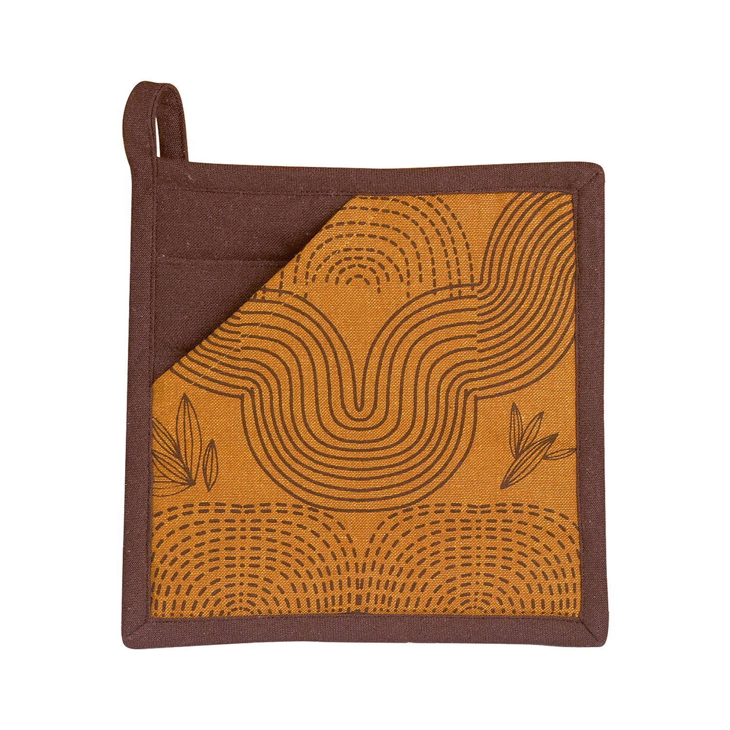 Amber 'Etna' Recycled Cotton Mix Pot Holder