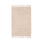 Vanilla Cotton Chindi Rug, 60 x 90 cm
