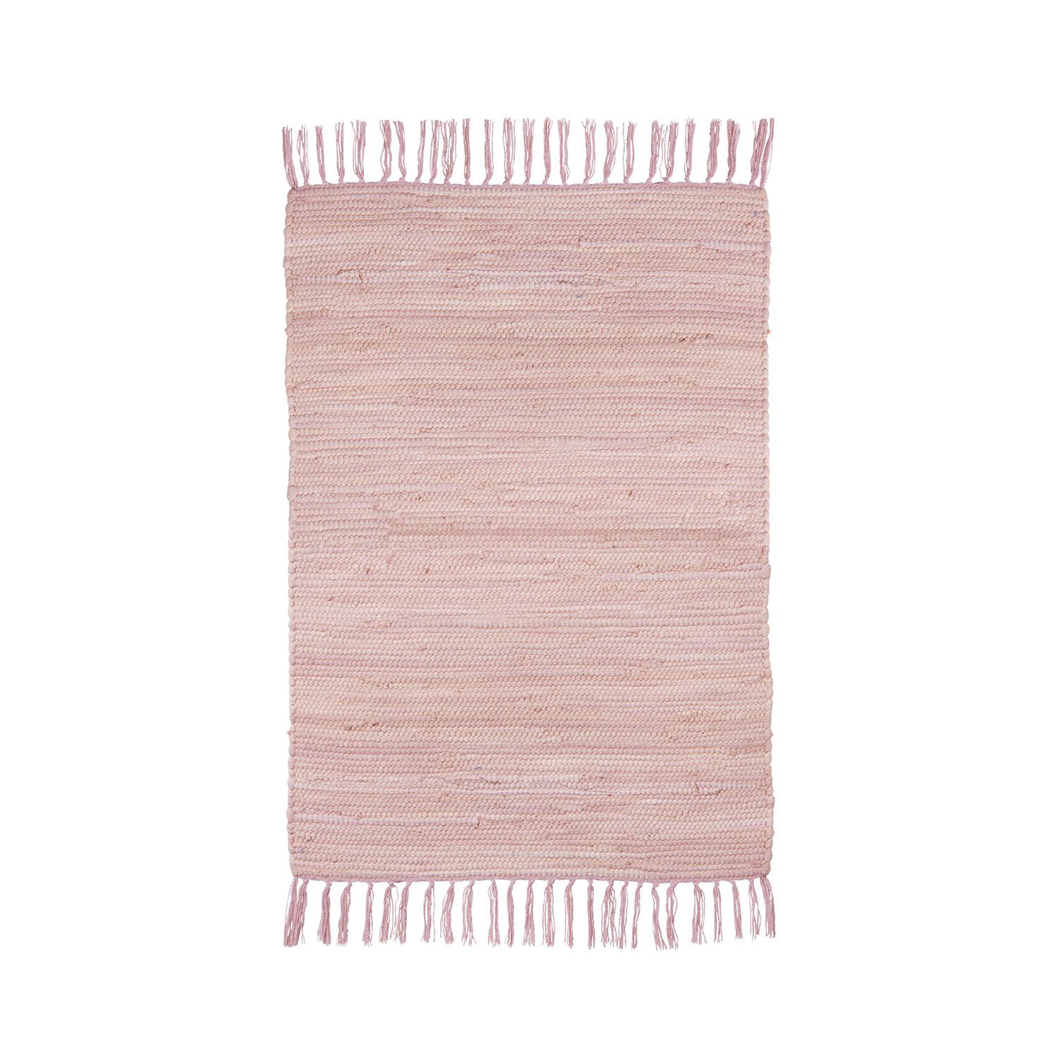 Pale Rose Chindi Rug, 60 x 90 cm