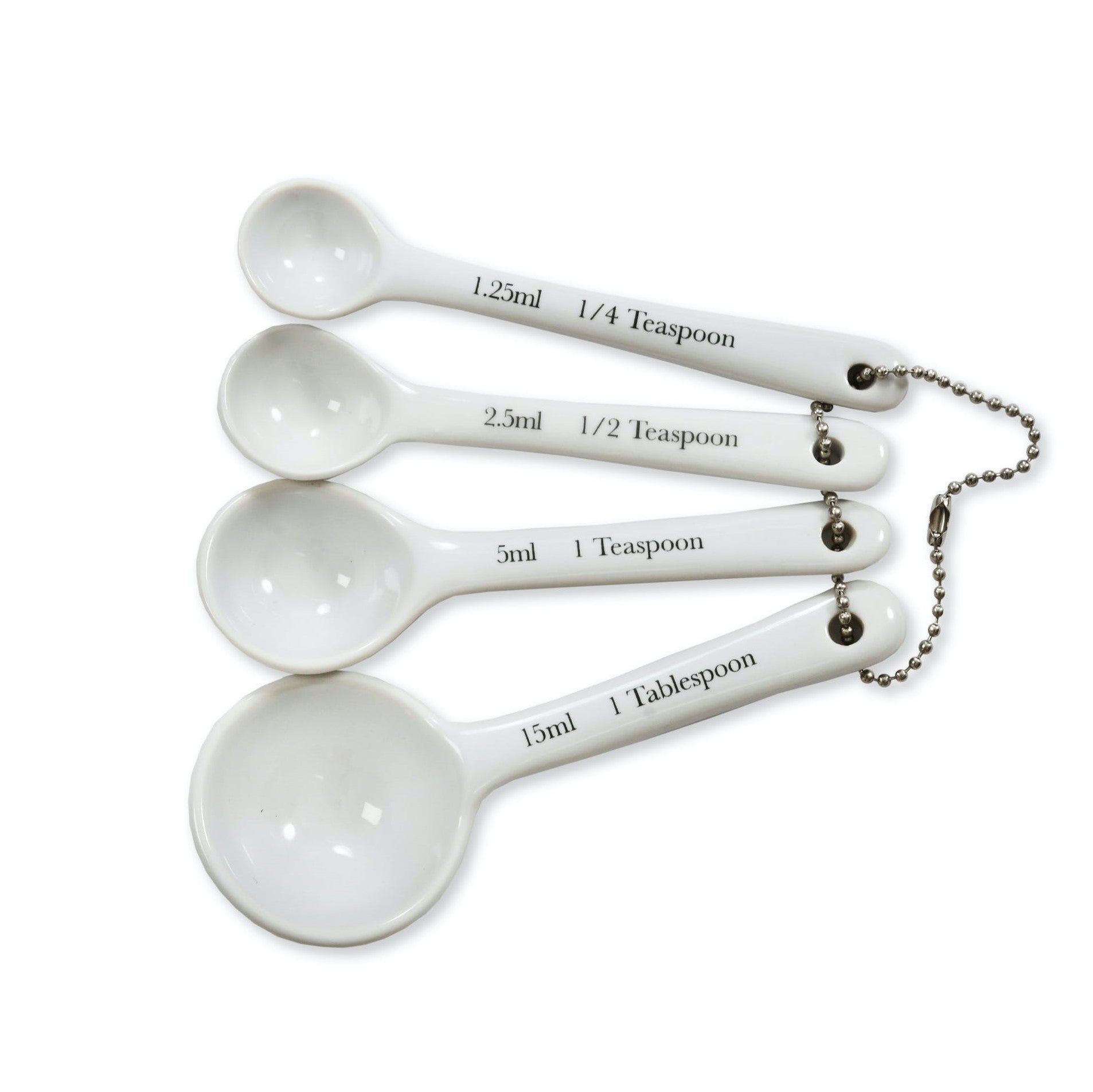 Porcelaine Measuring Spoon Set. Garden Trading.