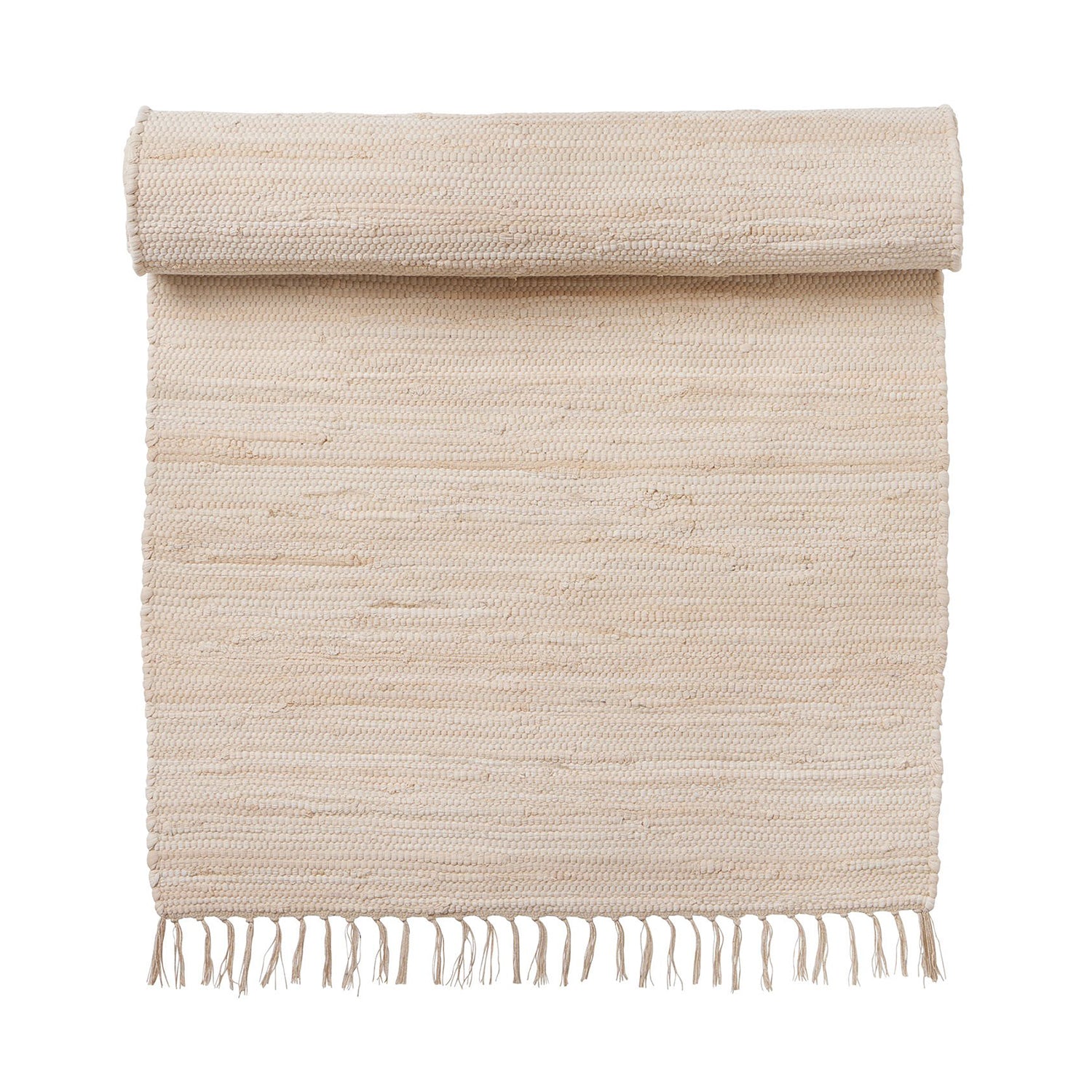 Vanilla Chindi Rug, 70 x 130 cm