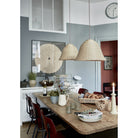 Woven Bamboo Bell Pendant Shade, 40 x 26 cm 