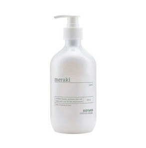 unscented body wash, organic, 490ml . Meraki.